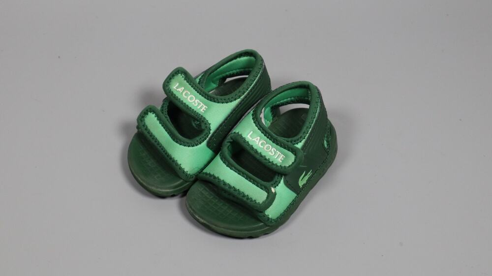 Lacoste Kids Surukid's Sandal Infant Toddler Shoes Dark Marzipan Size 5